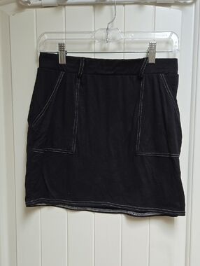 Ardene Black Casual Pocket Girl Teen Youth Mini Skirt Large